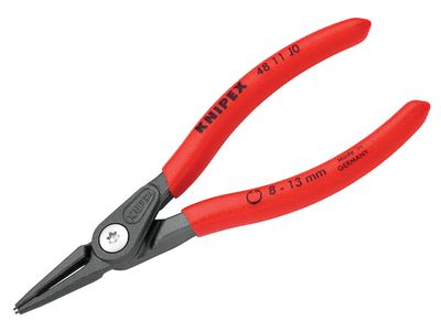 Knipex KPX4811J0 Precision Circlip Pliers Internal Straight 8-13mm J0