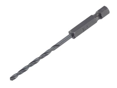 IRWIN IRWIW3035104 HSS Drill Bit Hex Shank Bit 3.0mm