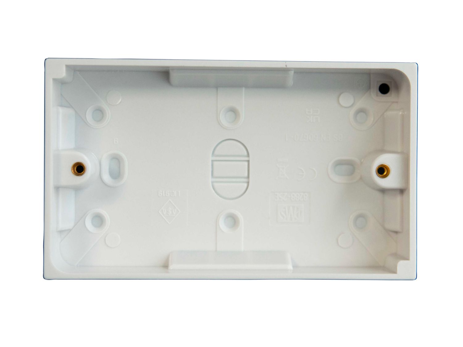 Dencon DCN8908NB Pattress Box 2-Gang 25mm
