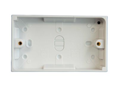 Dencon DCN8908NB Pattress Box 2-Gang 25mm