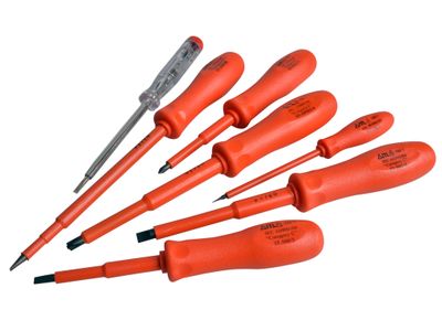 ITL Insulated ITL02100 Insulated Screwdriver Set, 7 Piece