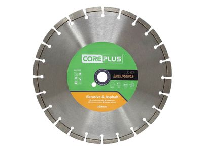 CorePlus AB350E Elite 350mm Abrasive and Asphalt Diamond Blade
