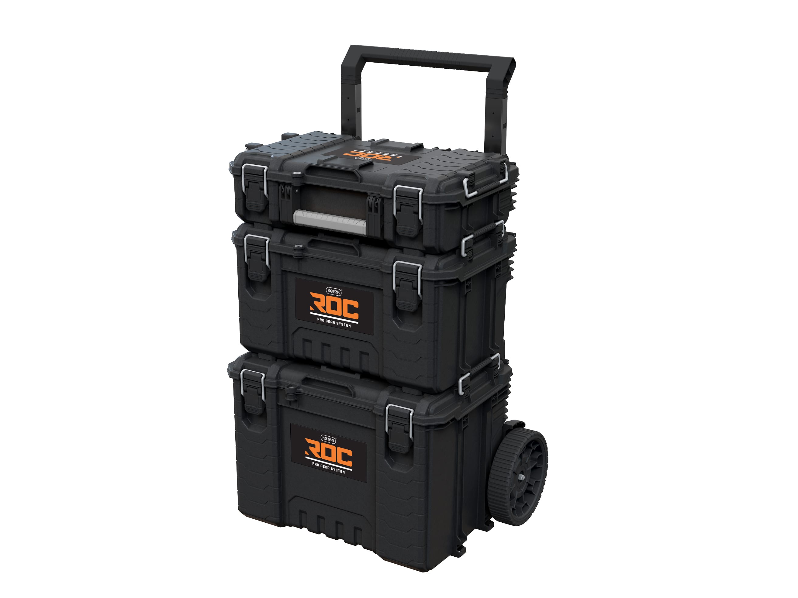 Keter KET256982 256982 Pro Gear 2.0 System Mobile Toolbox Set img