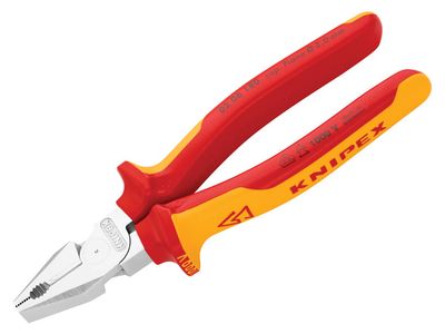 Knipex KPX0206180 VDE High Leverage Combination Pliers 180mm