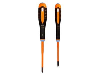 Bahco BAH9890SL BE-9890SL ERGO™ Slim VDE Insulated Screwdriver Set, 2 Piece