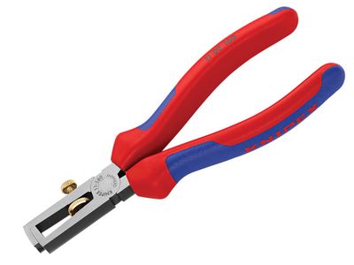 Knipex KPX1102160 End Wire Insulation Stripping Pliers Multi-Component Grip 160mm