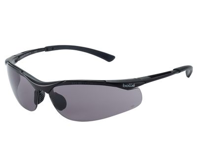 Bolle Safety BOLCONTPSF CONTOUR PLATINUM Safety Glasses - Smoke