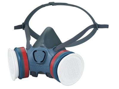 Moldex MOL723202 Series 7000 Half Mask (Medium) + 2 x A2P3 R Filters + Storage Box