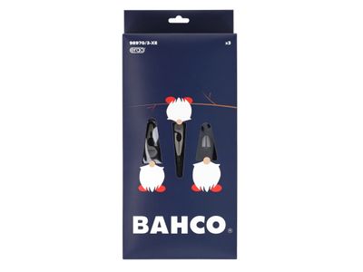 Bahco BAH9897G3XE XMAS 9897G/3-XE Plier Set, 3 Piece