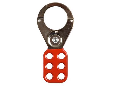 ABUS Mechanical ABU702R 702 Lock Off Hasp 38mm (1.1/2in) Red