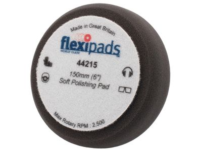 Flexipads World Class FLE44215 Black Polishing Foam 150 x 50mm GRIP