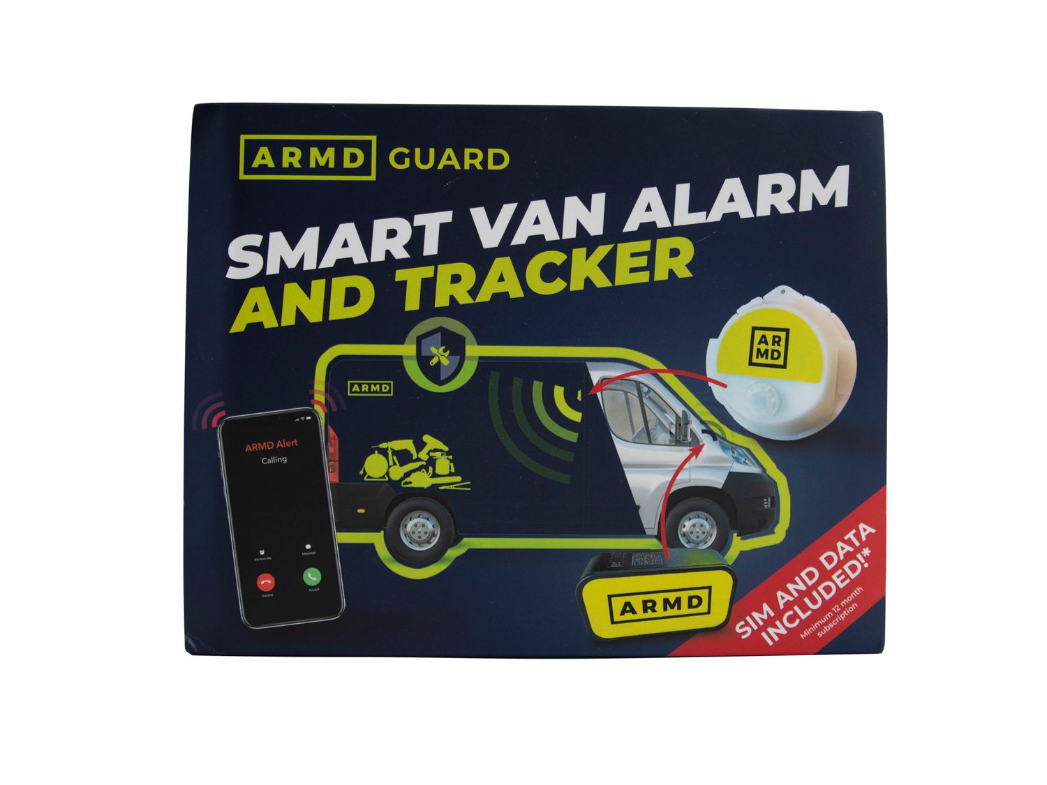 ARMD AMDAKAG01 GUARD Smart Van Alarm &amp; Tracker