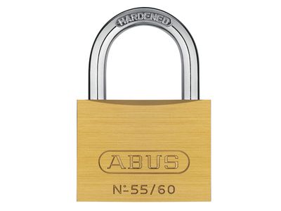 ABUS Mechanical ABU5560 55/60mm Brass Padlock