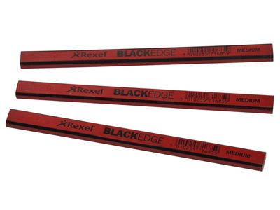 Blackedge BLAR Carpenter&#39;s Pencils - Red / Medium (Card 12)