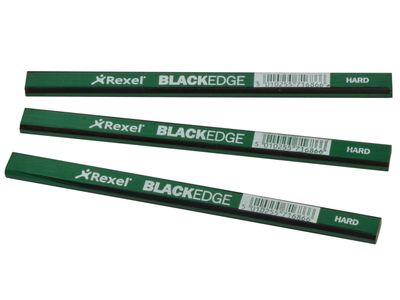 Blackedge BLAG Carpenter&#39;s Pencils - Green / Hard (Card 12)