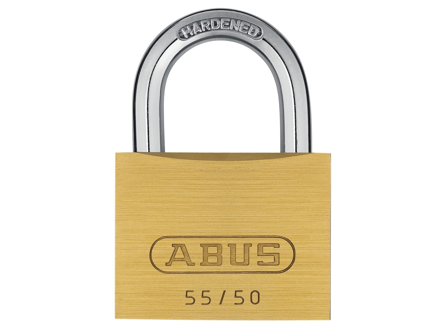 ABUS Mechanical ABU5550 55/50mm Brass Padlock