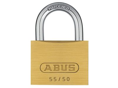 ABUS Mechanical ABU5550 55/50mm Brass Padlock