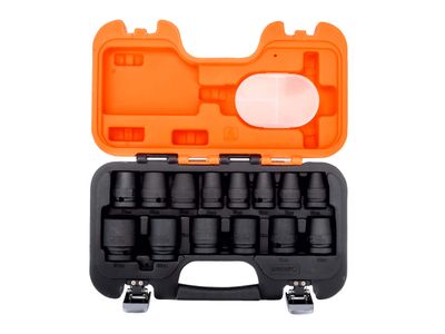 Bahco BAHDS14 D/S14 1/2in Drive Impact Socket Set, 14 Piece