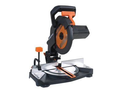 Evolution R210CMS 1200w Multi-Purpose 210mm Compound Mitre Saw 240v