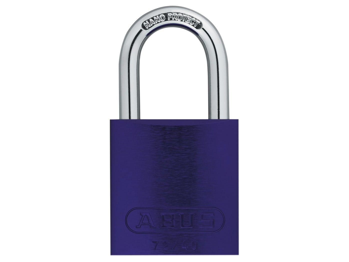 ABUS Mechanical ABUKA45242 72/40mm Aluminium Padlock Violet Keyed Alike TT04072