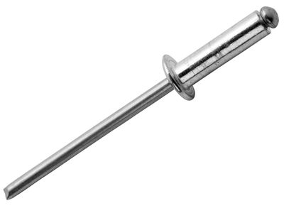 Rapid RPD5000380 Standard Aluminium Rivets 4.8 x 10mm Bag of 100