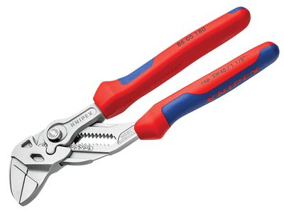 Knipex KPX8605180 Pliers Wrench Multi-Component Grip 180mm