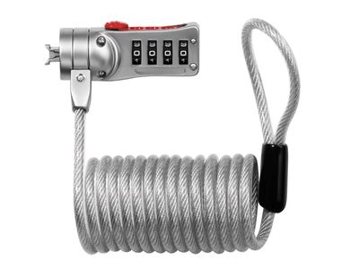 Master Lock MLK2120E Combi Computer Cable Lock 1.8m x 5mm