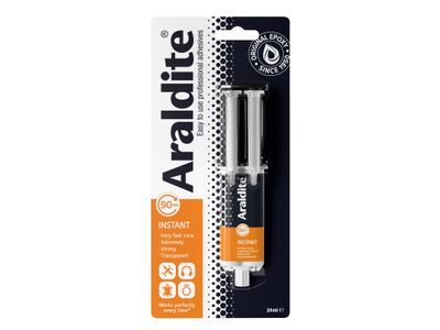 Araldite ARA400012 Instant Epoxy Syringe 24ml