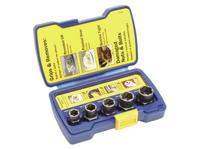 IRWIN IRW10504634 Bolt Grip Fastener Remover Base Set, 5 Piece