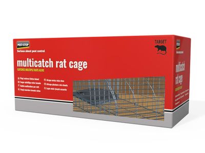 Pest-Stop (Pelsis Group) PRCPSRMCAGE Multicatch Rat Cage