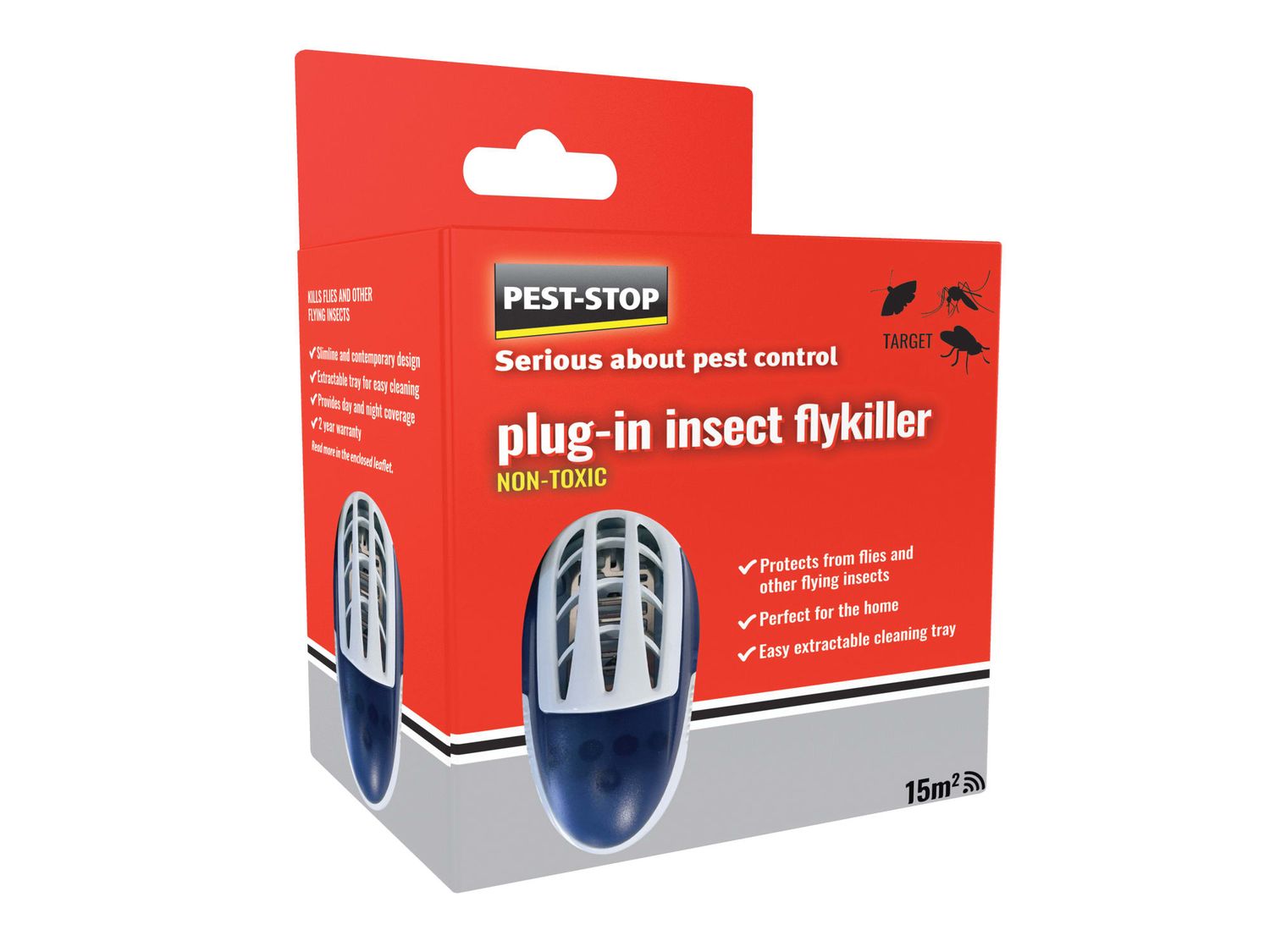 Pest-Stop (Pelsis Group) PRCPSIPFK Plug-In Insect Fly Killer