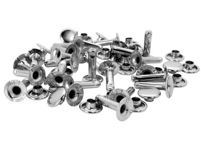 Rapid RPD5000416 Tubular Rivets 9 x 3 x 13mm Cap 3 x 10mm (Pack 25)