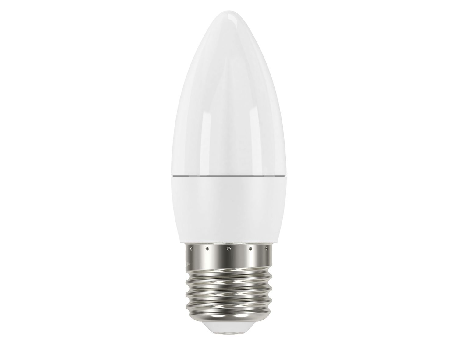 Energizer ENGS13574 LED ES (E27) Opal Candle Non-Dimmable Bulb, Daylight 470 lm 5.2W
