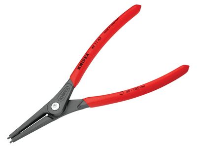 Knipex KPX4911A3 Precision Circlip Pliers External Straight 40-100mm A3