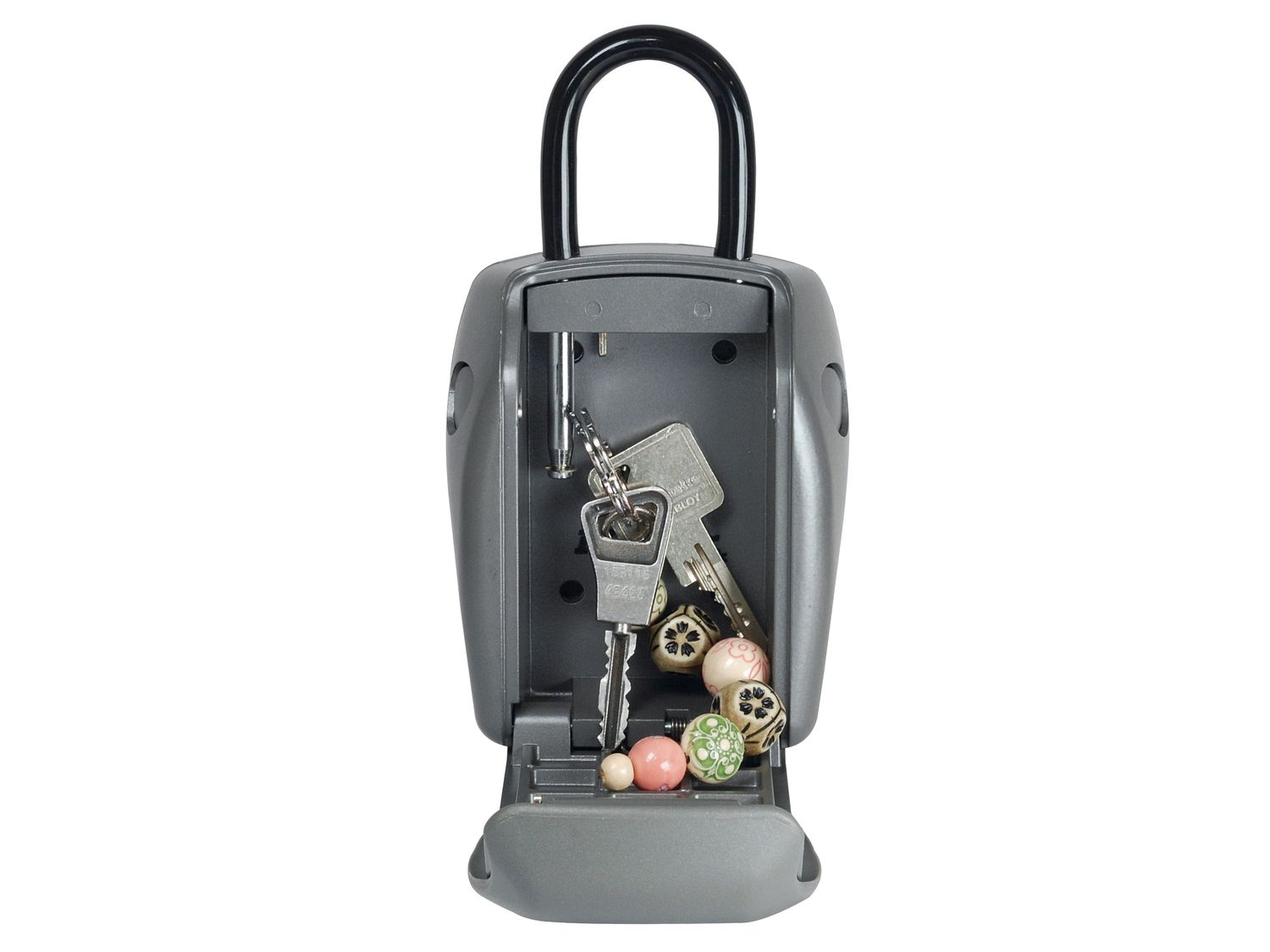 Master Lock MLK5414E 5414E Portable Shackled Combination Reinforced Security Key Lock Box