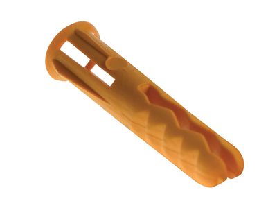 Plasplugs PLASYP501 SYP 501 Solid Wall Super Grips™ Fixings Yellow (100)
