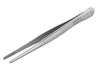 Knipex KPX926443 Stainless Steel Universal Blunt Nose Tweezers 120mm