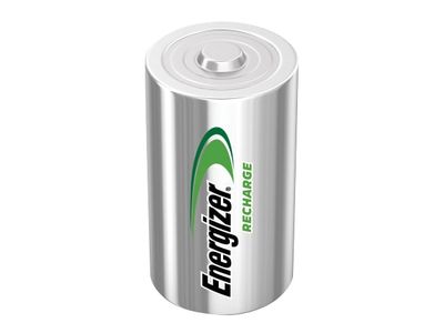 Energizer ENGRCC2500 Recharge Power Plus C Cell Batteries RC2500 mAh (Pack 2)
