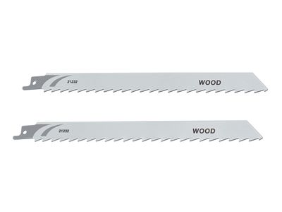 IRWIN IRWIW1016303 Sabre Saw Blade Coarse Wood Cutting 228mm Pack of 2