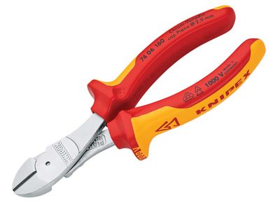 Knipex KPX7406160 VDE High Leverage Diagonal Cutter 160mm