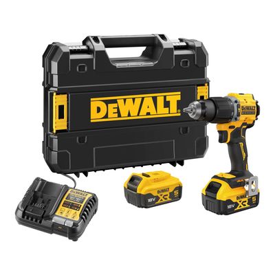 Dewalt DCD799P2T 18v XR Brushless Combi Drill Kit 2 x 5.0ah Li-ion
