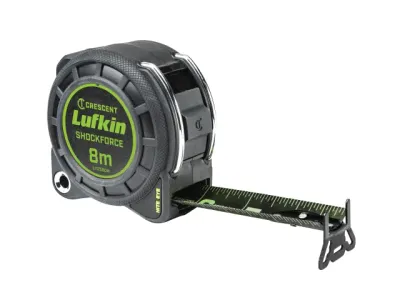 Lufkin LUFNEDS8M 8m Shockforce Night Eye Dual-Sided Tape Measure