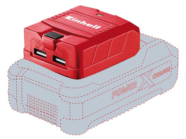 Einhell TE-CP 18 Li USB-Solo 18v Power X-Change Battery Adaptor Bare unit