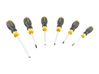 Stanley Cushion Grip STA016172 6pc Screwdriver Set
