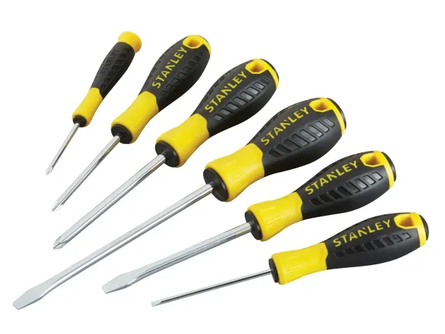 Stanley STA060208 6pc  Essential Screwdriver Set