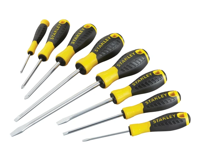 Stanley STA060210 8pc Essential Screwdriver Set img