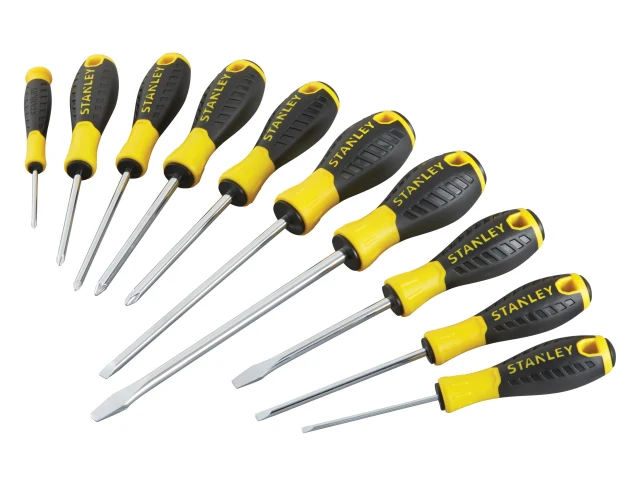 Stanley STA060211 10pc Essential Screwdriver Set img
