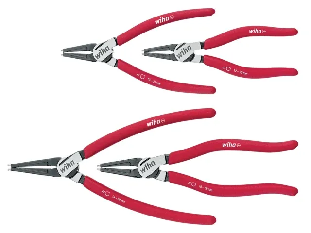 Wiha 34708 4pc MagicTips Classic Circlip Pliers Set