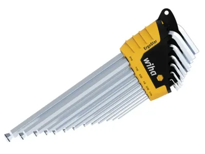 Wiha 43852 13pc ErgoStar MagicRing Hex Ball End L-key Set