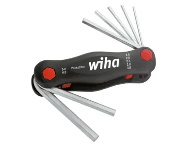 Wiha 23037 7pc PocketStar Hex Key Set (1.5-6mm)